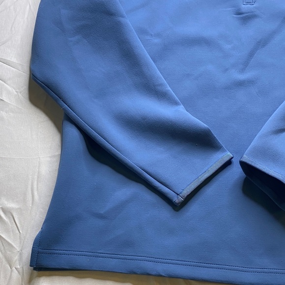 Kirkland Signature Blue Quarter Zip Pullovers - Picture 8 of 15